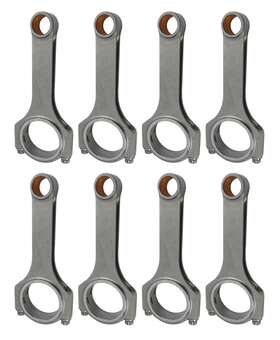 Pce274-1033 Speedmaster Connecting Rods Forged 4340 Steel H-beam Shot-peened Flo