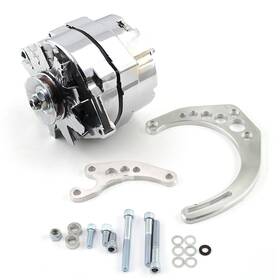 Pce360.1111 Speedmaster Chevy Sbc Camel Hump Fuelie 100 Amp 1 Wire Alternator /