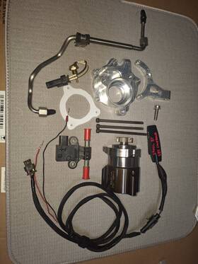Spool Performance Sp-54hx-1 Helix 3x Overdrive With Mounting Bracket And Vac Pump Cover