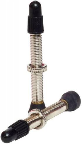 Stanas0020 Stans Notubes Stans-no Tubes 44mm Presta Universal Valve Stem Carded Pair For Silver