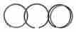 T0690-40 Total Seal 4.165 In Bore Gapless 2nd Piston Rings Kit P N