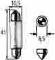H83205011 T3.25 Hella Incandescent Bulb 24v 10w 760687782070