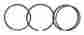 Tg0690-35 Total Seal 4.155 In Bore Gapless 2nd Piston Rings Kit P N