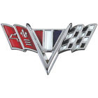 Tz00044 Restoparts Emblem Fender Camino Flags