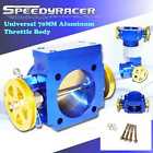 Un70mm Universal 70mm Aluminum Bellit Performance Racing Throttle Blue Body New