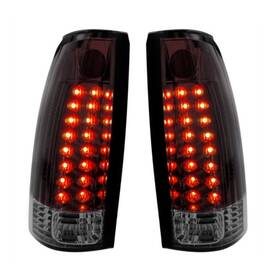 United Pacific 110546 Tail Light Led Smoked Lens For 1988 1998 Chevy Gmc