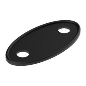 110702 United Pacific Door Mirror Mounting Pad Black Silicon Ru For Chevrolet