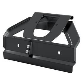 110881 United Pacific License Plate Bracket Black Stainless Steel O For Ford