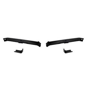 110929 United Pacific Bumper Bracket Kit Front Steel Black Edp With For Gmc
