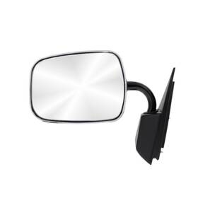 110957 United Pacific Door Mirror Driver Side Stainless Steel With B For Gmc