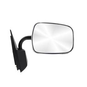 110958 United Pacific Door Mirror Passenger Side Stainless Steel Wit For Gmc