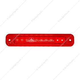 111087 United Pacific Side Marker Light 10 Smd Type Led Red Lens For Ford