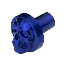 23922 United Pacific Air Brake Valve Control Knob Zinc Alloy Skull Design