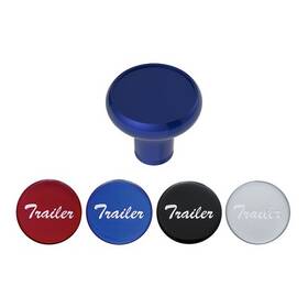 23936 United Pacific Air Brake Valve Control Knob Deluxe Aluminum Screw On