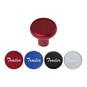 23938 United Pacific Air Brake Valve Control Knob Deluxe Aluminum Screw On