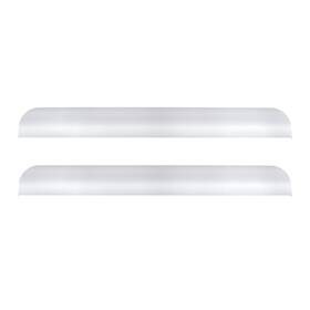 29153 United Pacific Step Plate Pair Lower 430 Stainless St For Freightliner