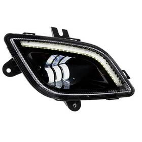 32831 United Pacific Fog Light Passenger Side 34 Led Black For Freightliner