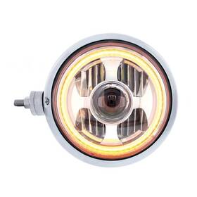 32844 United Pacific Headlight Assembly Stainless Steel White/amber Light