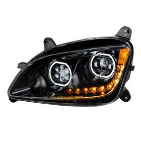 United Pacific 35747 Headlight Black 10 Led Driver Side For 2010 2016