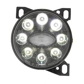 35856 United Pacific Projector Fog Light Black With Led Position Lights &