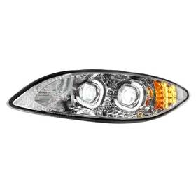 United Pacific 35867 Headlight Assembly Driver Side Chrome Led For 2006