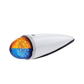 35964 United Pacific Truck Cab Light 17 Amber And Blue Led Clear Lens
