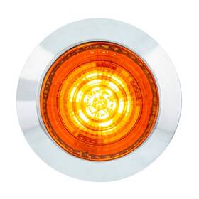 36035 United Pacific Clearance/marker Light 1.25 Inch Round 6 Amber Le Ds