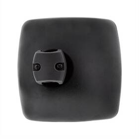 42229 United Pacific Hood Mirror Black With Wide Angle Convex Glass