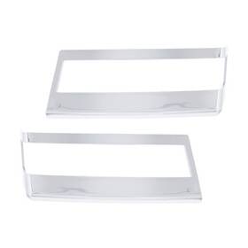 42442 United Pacific Turn Signal Light Bezel Pair Chrome Pl For Freightliner