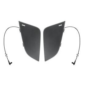 42525 United Pacific Tow Hook Cover Rh And Lh Black Plastic For Freightliner