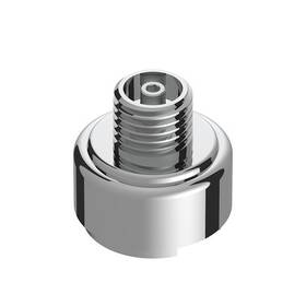 70777b United Pacific Shift Knob Mounting Adapter Chrome M30 X 3.5 Thread