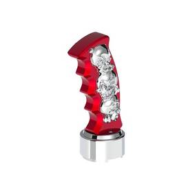 70836 United Pacific Gearshift Knob Aluminum Thread On Pistol Grip With