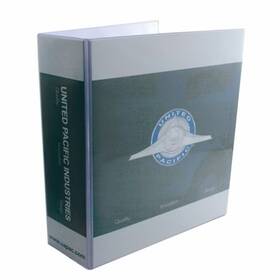 99046 United Pacific Product Catalog Binder Deluxe 3 1/2 Inch For Up Catalogs