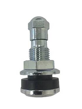 Tr-416-s Vtr Tr416s Veteran Tire And Rubber 1 Inch Outer Mount Metal Valve Silver Black