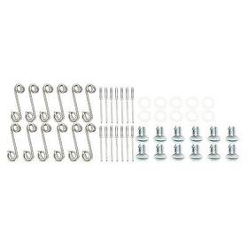 P650-4600 Weld Racing Repair Kit Mud Cover 12 Dzus And Washers