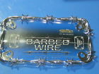 77430 Wire Barbed Cruiser License Frame Plate