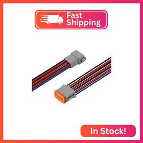 Dt04-12p Woodguilin Dt 12 Pin Connector Deutsch Automotive Waterproof Electrical Conne