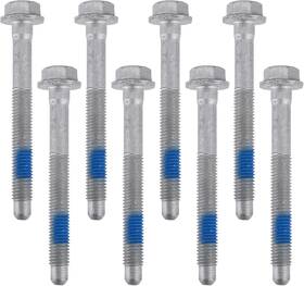 23060200 X Autohaux 8pcs New Cab Body Assembly Mount Cushion Bolt 10.9 Grade Mild