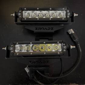 Z30s1-6-p7ej Zroadz Led Straight Single Row 6 Inch Bolt-on Slim Light Bar