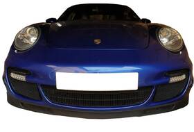 Zpr32109 Zun Sport Zunsport Porsche 997 Turbo Centre Stainless Steel Sports Grille Set 2006-2011
