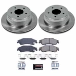 Power Stop KOE2003 Low-dust Ceramic Brake Pad And Z17 Disc Rotor Kit. Fixed Price $152.32.