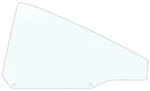1968-70 Dodge Plymouth B-body; Quarter Window Glass; 2-DOOR Hardtop; Clear; Lh. Fixed Price $89.99.