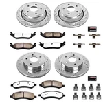Power Stop 1-CLICK Extreme Truck And Tow Brake Kit K2164-36. Fixed Price $553.99.