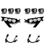 Baja Designs Triple S1 Led Headlight & Wiring Kit For 2020+ Polaris Rzr Pro Xp. Fixed Price $1199.95.