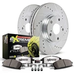 Power Stop K5281-26 Front Z26 Carbon Fiber Brake Pads With Drilled & Slotted .... Fixed Price $432.39.