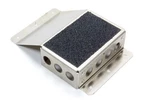 Hepfner Heel Riser 1-1/2 Tall Non-skid Pad Aluminum Natural Each. Fixed Price $39.50.