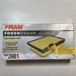 Fram Tga 3901 Tough Guard Premium Air Filter Cellulose/synthetic Blend Flexible. Fixed Price $18.99.