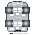 Quickcar Racing Products Before Race Tire Set-up Forms (50 Pk)- 51-210. Fixed Price $11.79.