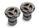 Warn 108325 Locking Hub Piece 35 Spline 6-BOLT- Argent Finish Pair. Fixed Price $480.60.
