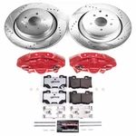 Powerstop Z26 Street Performance Ceramic Brake Pad, Drilled Slotted Rotor, And. Fixed Price $612.61.